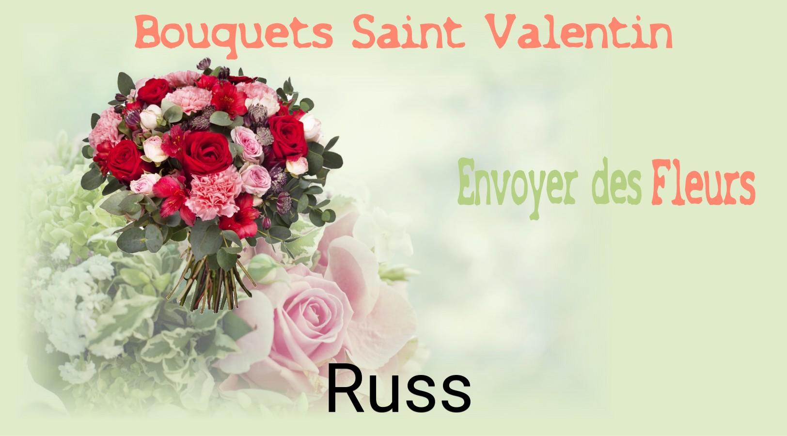 Roses de Saint-Valentin livrées à Russ